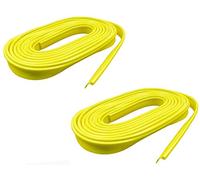 Caravan Awning Rail Protector Strips 12M (Yellow White Dirt Black Streak Protection) (2 x 12M Strip Yellow)