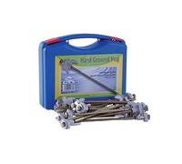 CARAVAN AWNING STEEL SCREW-IN THREAD PEGS - BOX OF 20