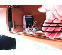 Caravan Cabinet Cargo Net, RV Cupboard Fence Topple Guard Net Kit, Save Damage to glass worktops spills Prevent Cargo Falling Baffle Luggage Storage Racks for T4 T5 T6 Motorhome Van Accessories