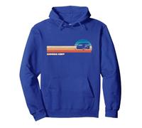 Caravan, Camping, Outdoor, Mobile home, retro, glamping, Hom Pullover Hoodie, Adult Unisex, Royal Blue, Small