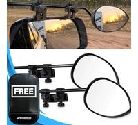 XXL Towing Mirror Pair Milenco Aero 4 Extra Wide Standard Glass Caravan