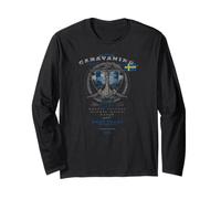 Caravan Caravan Camping Sweden Long Sleeve T-Shirt