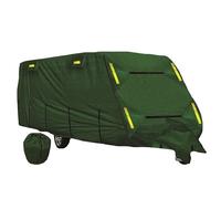 Caravan Cover 14-17ft - Waterproof, Breathable 4-Ply, Heavy Duty, Green