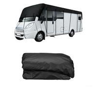 Caravan Cover,210D Oxford Waterproof Roof Cover,Windproof Rainproof Protector, Waterproof Top Cover, For Motorhome Caravan Heavy All-Weather Protection From Rain Snow Sun (8.5 * 3meter)