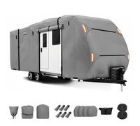 Caravan Cover for Gulf Stream Coach Ameri-Lite 228SB 2024 2025 2026 | Heavy Duty 420D Oxford | Camper Cover | Waterproof UV Resistant | Breathable Sides | Zipped Access | Motorhome Accessories