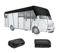 Caravan Cover, Motorhome Top Caravan Roof Covers, Waterproof Motorhome Caravan Roof Covers Car Protective Cover 210d Oxford Universal Roof Protection Tarpaulin Cover Tarpaulin (6.5 X 3 M)