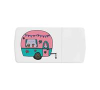 'Caravan Fun' Pill Box with Tablet Splitter (PI00035168)