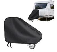 Caravan Hitch Cover for Forest River Flagstaff Classic 2002-2010 2011 2012, 600D Oxford RV Travel Towing Hook Hitch Protector Dustproof Rain UV Camper Coupler Cover