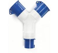 Caravan Hook Up Cable 16amp Splitter 2 Way Electric Hook Up 16amp Splitter Tents 16a Hook Up Adapter,Camping Caravan Electric Hook Up Cable Mains Converter