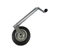 Caravan Jockey Wheel 42MM with Metal Rim (Trailer Guide Rubber Heavy Duty)
