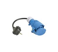 Caravan Mains Converter Lead - Household Plug to Ceeform Socket for Caravan Power, Ideal for Pre-Cooling Fridges