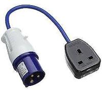 Caravan/Motorhome 240V Mains 13Amp Socket Adaptor