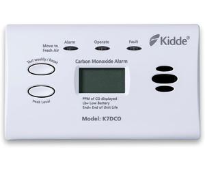 Caravan Motorhome Camper Safety Kidde K7DCO Carbon Monoxide Alarm