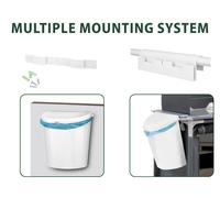 Caravan / Motorhome Door Hanging Brunner Pillar XL Waste Bin - White