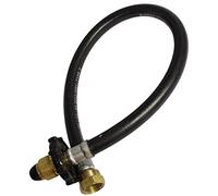 CARAVAN MOTORHOME PROPANE PIGTAIL HANDWHEEL GAS HOSE CONNECTOR 450mm