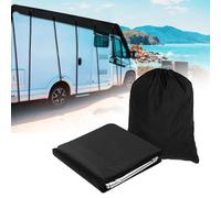 Caravan Motorhome Protective Roof Protection Cover, 210D Waterproof Roof Top Car Cover All Weather Protection Auto Cover for Outdoor Sun Rain Dust UV Protector (5 x 3 m)