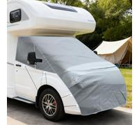 Caravan Motorhome Windscreen Engine Hood Full Cover, Waterproof Five-layer Thickened Non-woven Fabric Windshield Frost Cover For RV FIAT DUCATO X250/X290 and Large SUV