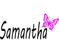 Caravan Name Sticker Decal Transfer Caravan Motorhome Camper CAR Name SELF Adhesive Butterfly Sticker Personalised (BB020)