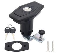 Caravan Or for Motorhome Locker Door Lock, Cabinet Push Lock Set, for Caravans and Campers Outdoor Use, with 2 Keys