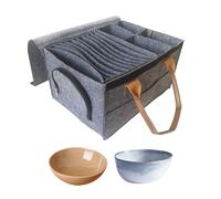 Caravan Plate Holder Camping Dinnerware Storage, Tableware Storage Bag, Motorhome Cupboard Glass Mug Tableware Storage for Motorhome Cupboard Glass Mug Kitchen Accessories