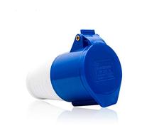 Caravan Plug 3-Pin 240V Three-Current Plug Sockets High Current IP44 Industrial Use (32A #223 Female Head)