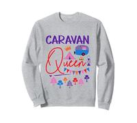 Caravan Queen Cute Camping Love Glamping Squad Funny Caravan Sweatshirt