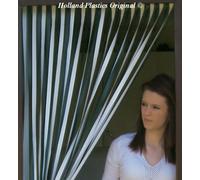 Caravan/RV Door Curtain, Fly, Insect Repellent Strip Curtains - Green & White Width - 62 cm