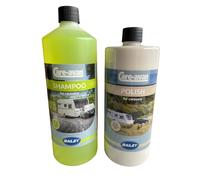 Caravan Shampoo 1 Ltr & Caravan Polish 1 Ltr by Care-avan - Endorsed by Bailey