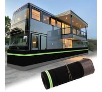 Caravan Skirt Easy Installation Mobile Home Rv Skirting, 2.6ft/ 3ft All-Weather Outdoor Polycarbonate Camper Engine Fence, Caravan Travel Wheel Skir Kits(H 95cm(3ft),L 36m/118.1ft)