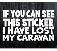 Caravan Sticker If You Can See This I Have Lost My Caravan Novelty