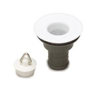 Caravan Stuff 4 U Plug Stopper - White Plastic - ¾" Waste & Plug