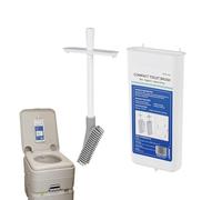 Caravan Toilet Brush and Holder Set, Portable, Wall Mountable