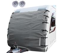 Caravan Tow Cover Front - Waterproof Towing Cover Caravan, Dustproof Caravan Tow Cover, Front Protection, Caravan Cover Protector for Motorhomes