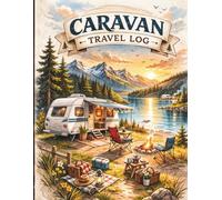 Caravan Travel Log: Journey Planner, Campsite Record Book, Road Trip Journal & Holiday Memory Tracker