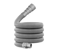 Caravan Waste Water Pipe, 2m Leakproof Foldable Flexible Drain Pipe for Motorhome Caravan RV Campers Trailer, Motorhome Accessories, Fits 28mm-42mm Waste Water Hose System