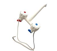 Caravan Water Tap Mixer Hot & Cold Folding Spout 12V Micro Switched Faucet for Motorhome Campervan Boat