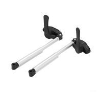 Caravan Window Stays, 230Mm Telescopic Lid Support Strut With Safety Lock And Automatic Opening For RV Camper Caravan Yacht Windows, Aluminum Alloy