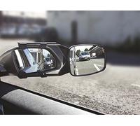 Caravan Wing Mirror Extensions Caravan Mirrors for Cars Convex Caravan Towing Mirrors Universal with Rain Deflector for 4x4 Motorhome RV Vans 1 Pair