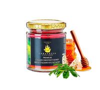 Caravella Fine Food Chestnut Honey 250g Italian | Dark Rich & Robust | Pure Raw Unpasteurized | Natural Antioxidants & Minerals Energy boosting | Bold Flavor for Cheeses Tea Sweetener Cooking