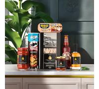 Caravella Fine Food - Italian Gourmet Tasting & Gift set "Peperoncino" - Selection of artisan Pasta, Chilli Olive oil, Sauces, Mackerel, Beer and Snack- Food Gifts & Hampers for any occasion