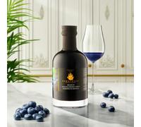 CARAVELLA FINE FOOD Wild Blueberry Syrup - Rich in Blueberry Juice Sweet & Dense Gluten-Free All-Natural for Pancakes Iced Tea Desserts Cocktails & Breakfast - Vegan Kosher Halal - Glass Bottle