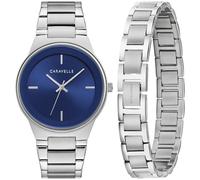 Caravelle Designed by Bulova Men's Analog Quartz Watch with Stainless Steel Strap 43K101