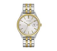 Caravelle Designed by Bulova Men's Analog Quartz Watch with Stainless-Steel Strap 45B148
