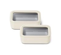 Caraway 2-Piece Glass Food Storage Set with Lids