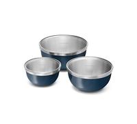 Caraway 6-Piece Stainless Steel Mixing Bowl Set with Glass Lids