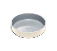 Caraway 9” Circle Pan - Non-Stick Ceramic Coating - Free From Forever Chemicals - Perfect for Birthday Cakes, Tartes, & More - Cream