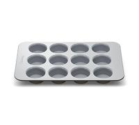Caraway Non-Stick Ceramic 12-Cup Muffin Pan - Naturally Slick Ceramic Coating - Non-Toxic, PTFE & PFOA Free - Perfect for Cupcakes, Muffins, and More - Black