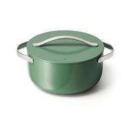 Caraway Nonstick Ceramic Dutch Oven Pot with Lid (6.5 qt, 10.5") - Non Toxic, PTFE & PFOA Free - Oven Safe & Compatible with All Stovetops (Gas, Electric & Induction) - Sage