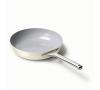 Caraway Nonstick Ceramic Frying Pan (2.7 qt, 10.5") - Non Toxic, PTFE & PFOA Free - Oven Safe & Compatible with All Stovetops (Gas, Electric & Induction) - Cream