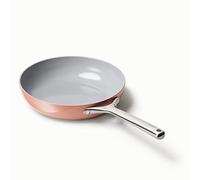 Caraway Nonstick Ceramic Frying Pan (2.7 qt, 10.5") - Non Toxic, PTFE & PFOA Free - Oven Safe & Compatible with All Stovetops (Gas, Electric & Induction) - Perracotta